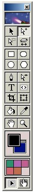 Main Adobe LiveMotion toolbar