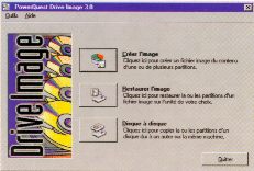 DriveImage 3.02 Graphical DOS Interface